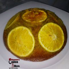 A picture of Orange cake.