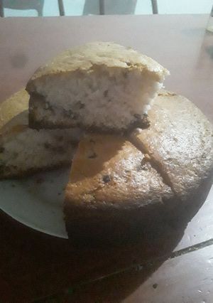 Una foto de Bizcochuelo de yogur (sin huevos)