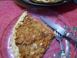 Tarta primavera de pollo