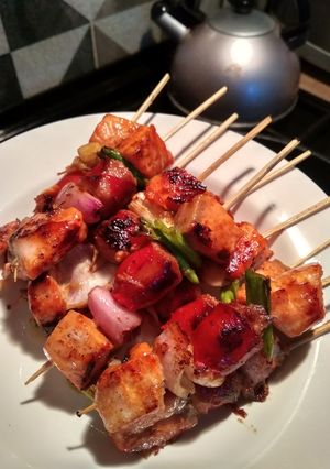 Foto resep Sate salmon