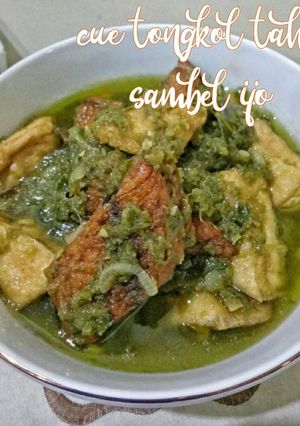 Foto resep Cue Tongkol Tahu Sambel Ijo