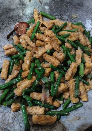 Foto resep Tumis Tempe Kacang Panjang