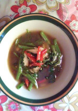 Foto resep Cah kangkung saus tiram