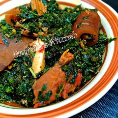 Eforiro soup A picture of Eforiro soup.