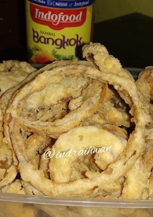 Foto resep Onion rings & Sosis Pop