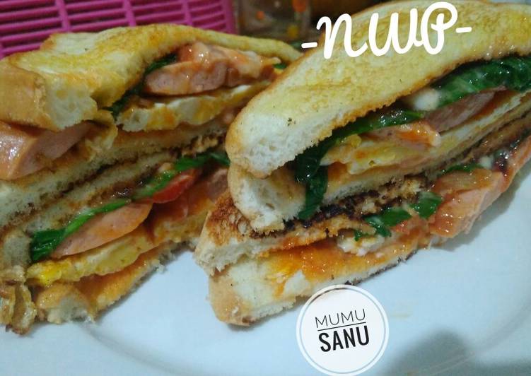 Langkah Mudah untuk Menyiapkan Sandwich simpel, Bikin Ngiler