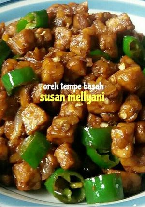 Foto resep Orek tempe basah 😉