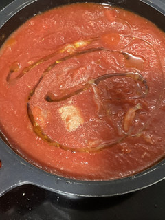 Una foto de Carne con tomate