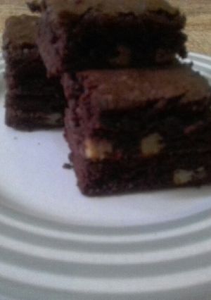 Foto resep Brownies keju melted super nyoklat tanpa mixer