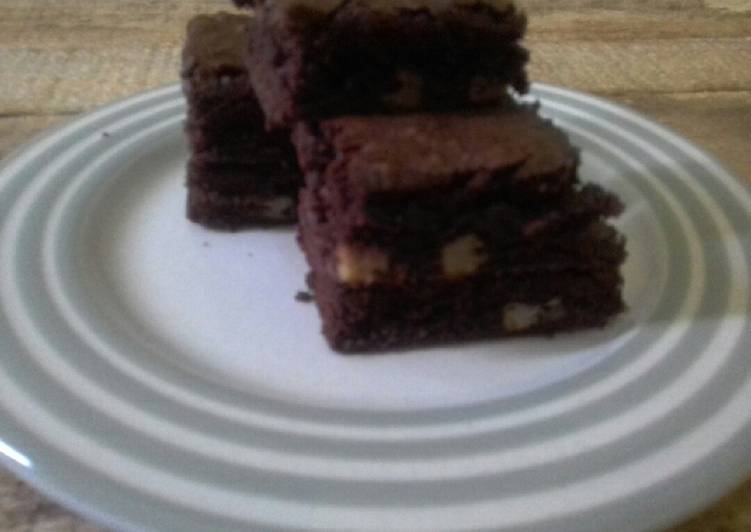 Brownies keju melted super nyoklat tanpa mixer