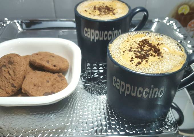 Frothy Cappucino without machine ! ☕