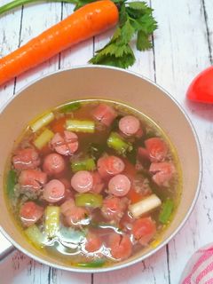 Foto resep Sup Sosis