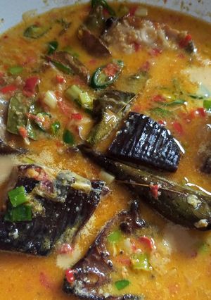 Foto resep Ikan pe (pari) masak santan