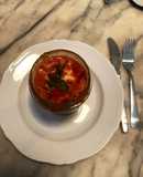 Lasagne alla sorrentina style in vasocottura