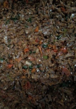 A picture of Fried omena #festive contest- kakamega#.