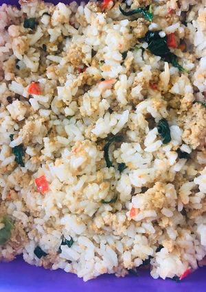 Foto resep Nasi tutug oncom pedas