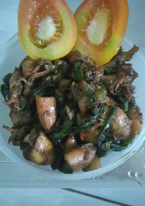 Foto resep Cumi asin cabe ijo