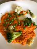Puré de zanahoria con verduras vegano 🥕