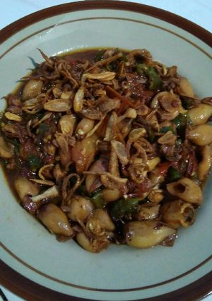 Foto resep Cumi kecap pedas