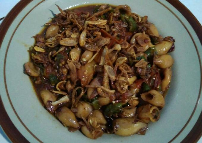 Cumi kecap pedas