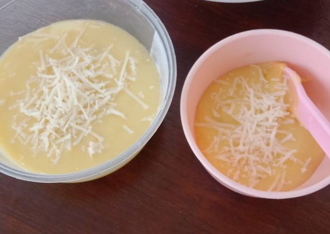 Cara membuat Bubur jagung MPASI Cara membuat Bubur jagung MPASI