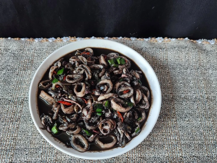 Cara Mudah Membikin Resep Cumi Hitam Saus Tiram yang Enak Banget Anti Ribet, Mantap Sekali