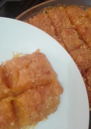 صورة لوصفة قرع العسل بجوز الهند 😍😍