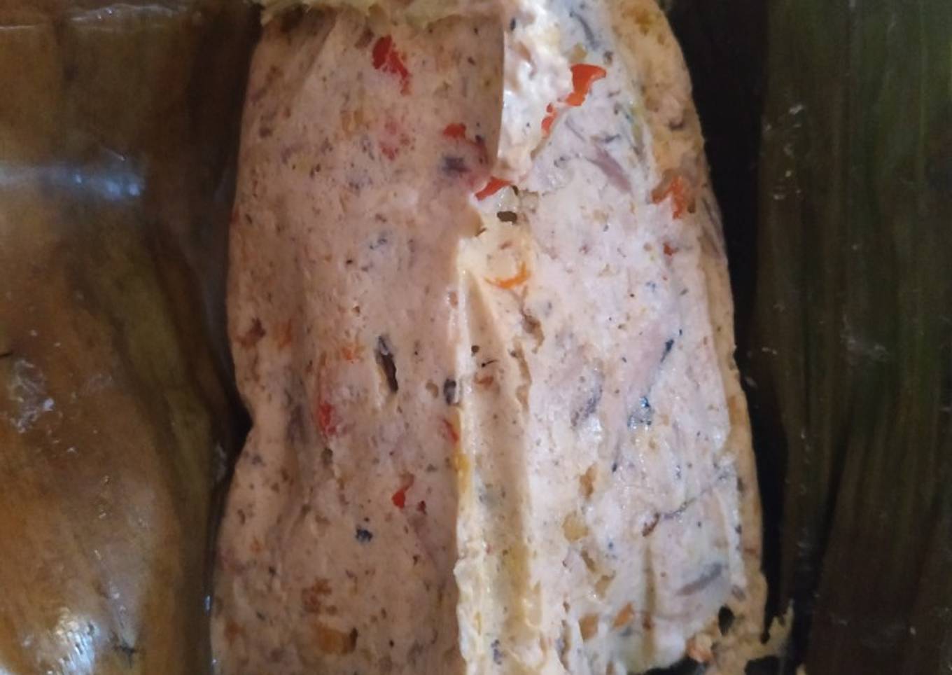 Botok / Pepes tahu + pindang tongkol