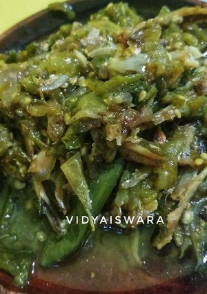 Foto resep Sambal teri hijau