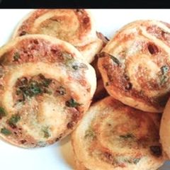 A picture of Pin wheel kebab.