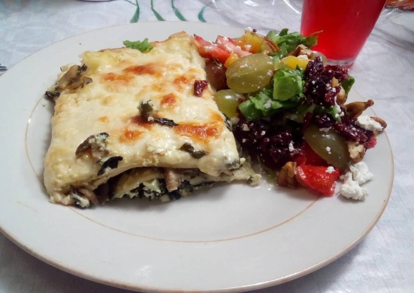 Lasagna vegetariana