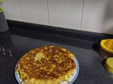 Tortilla de manzana saludable