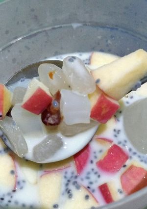 Foto resep Es Campur Susu Segar