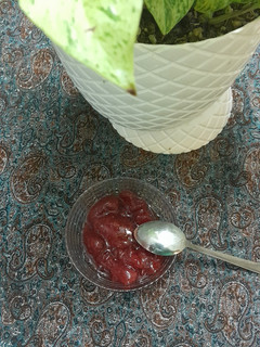 عکسی از دستور مربای توت فرنگی🍓