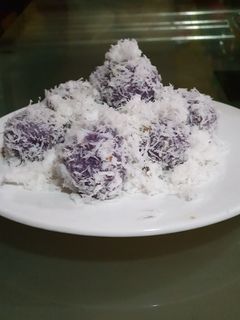 Foto resep Klepon Ubi ungu