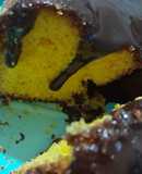 Bolo de Cenoura🥕 e 🍫 cobertura de chocolate