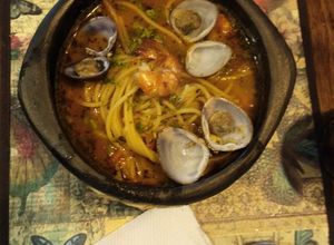 Una foto de Sopa mediterránea