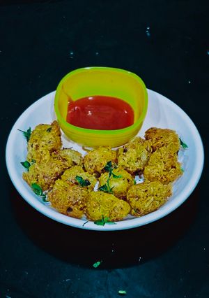 A picture of Crispy Potato Popcorn.