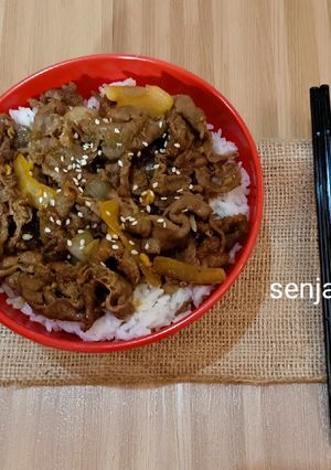 Foto resep Beef Yakiniku ala Yoshinoya