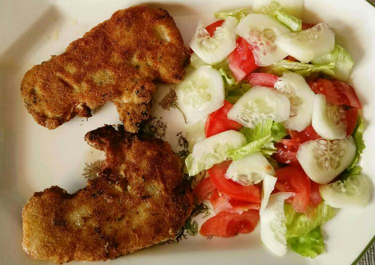 Chuletas de lomo de cerdo villerroy