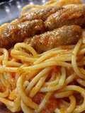 مكرونة سباغيتي باللحم المفروم 🍝