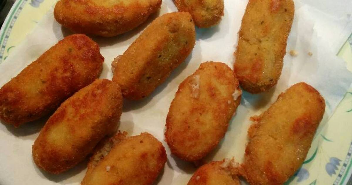 Croquetas ligeras de pollo thermomix Receta de Sonso Cookpad