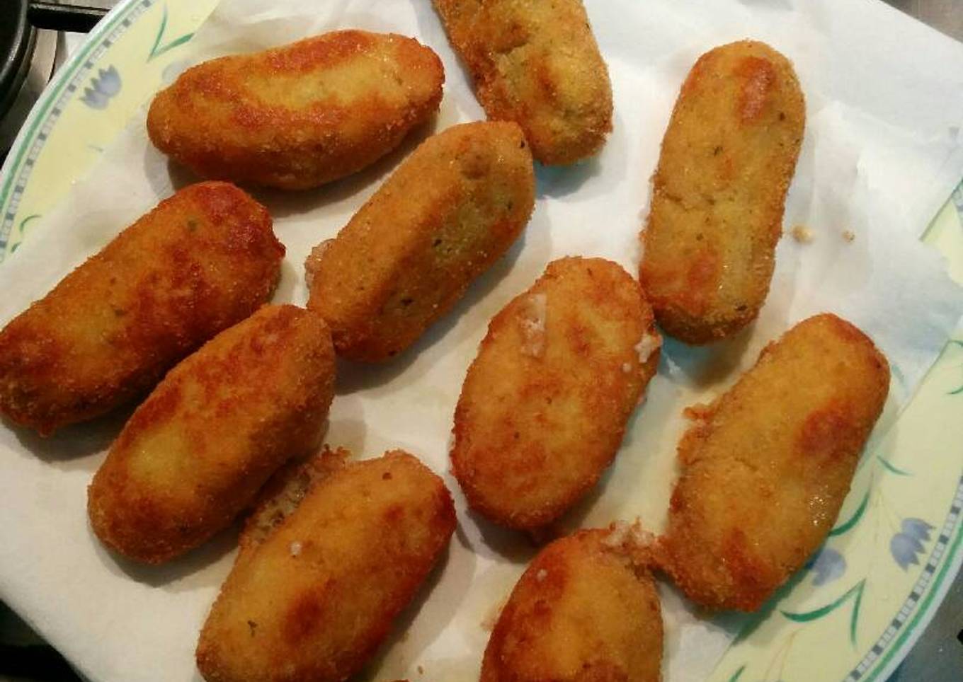 Croquetas ligeras de pollo thermomix