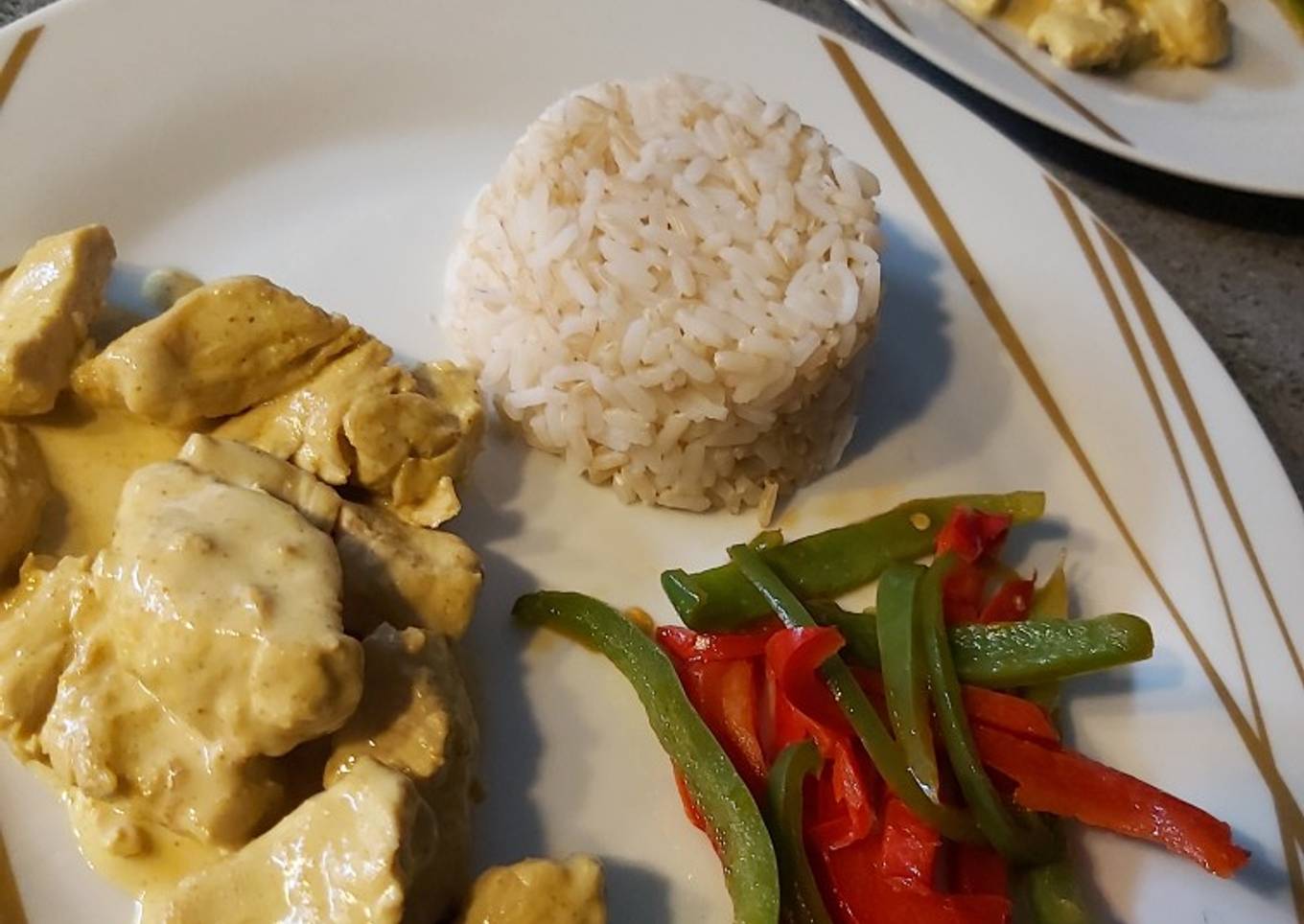 Poulet 🍗 curry-coco 🥥