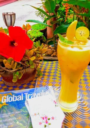 A picture of Virgin Mango Mojito Recipe.