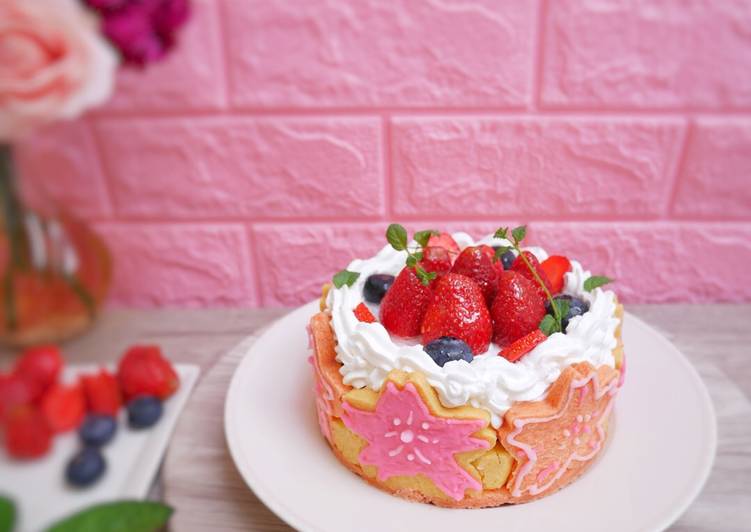 Resep Strawberry Tart cantik lucu (hits di jepang) Anti Gagal