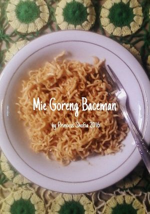 Foto resep Mie Goreng Baceman