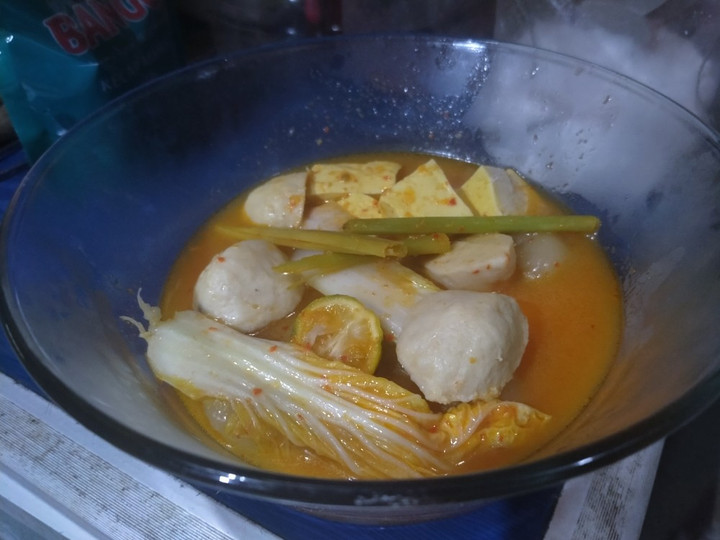 Cara Gampang Menyiapkan Cilok kuah tomyam yang Enak