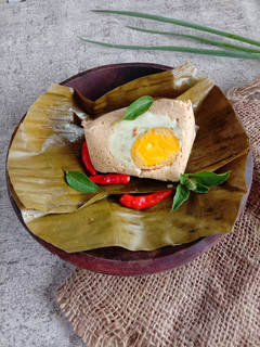 Foto resep Pepes tahu telur asin