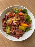 Oseng Daging Asap Cabai Gendot
